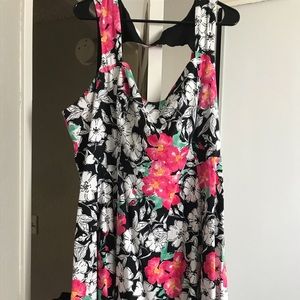 Size 26 Torrid Cute Floral Print Dress